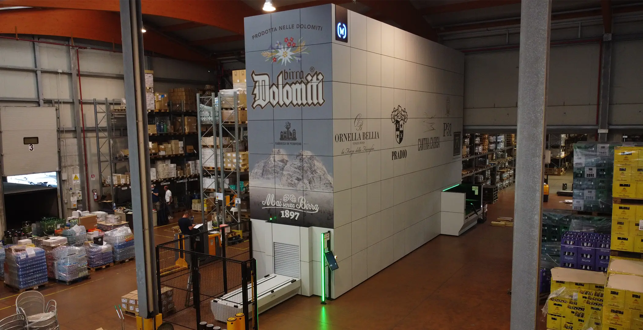 Impianto ONO Lean Logistics presso Disanmarco - ottimizzazione spazi di stoccaggio